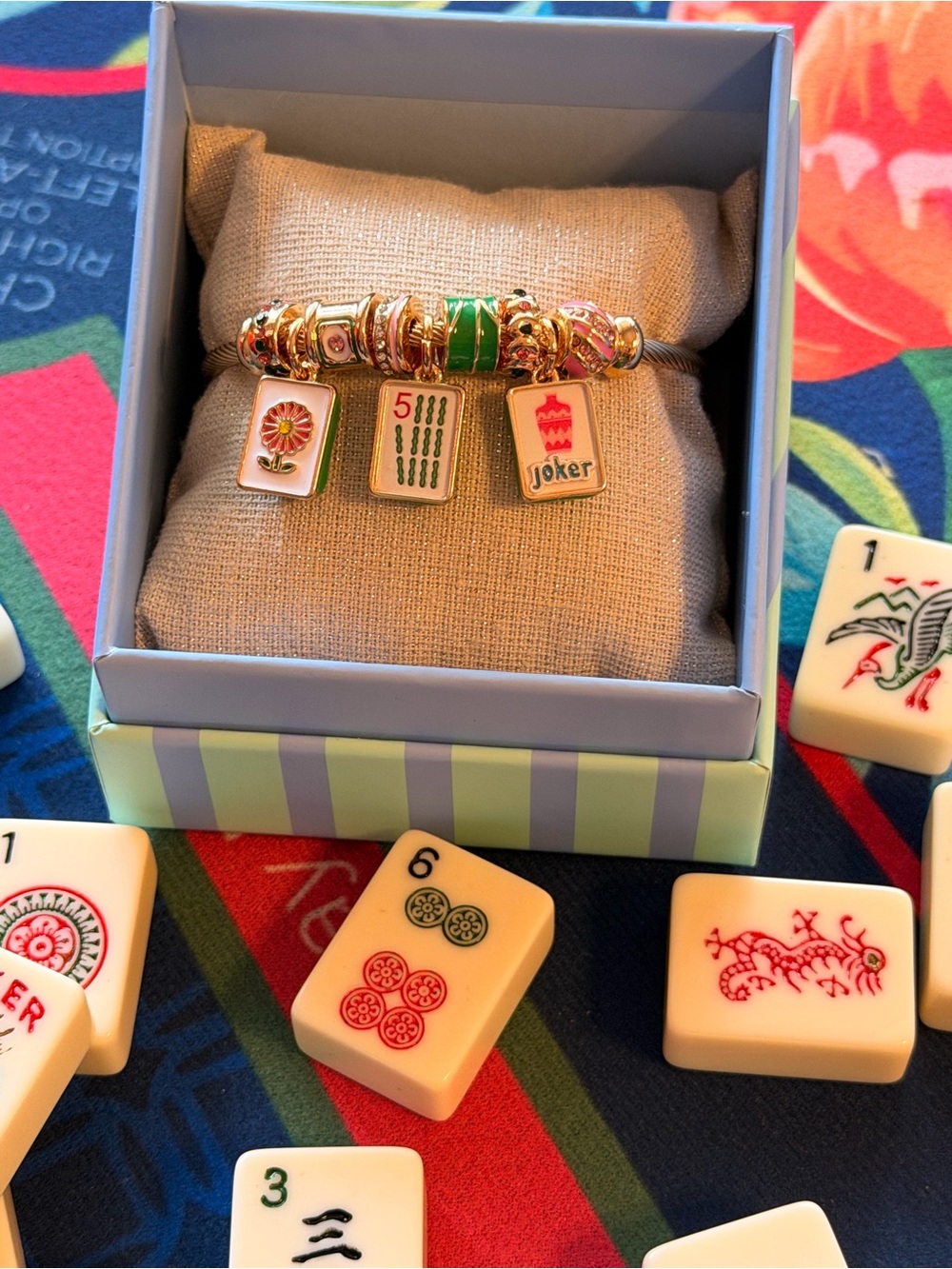 Lucky Mahjong Bracelet - One Size Fits All - Piper K - Picture 4 of 4
